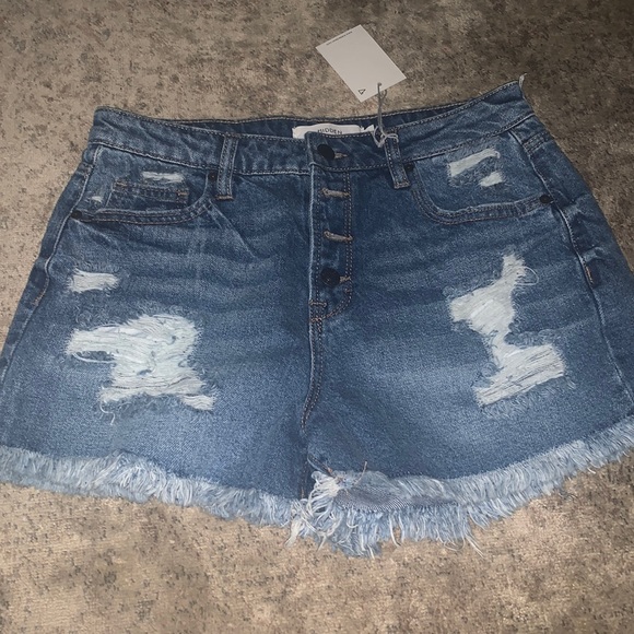 Buckle Shorts Hidden Jean Shorts Poshmark